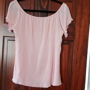 Summer off the shoulder top